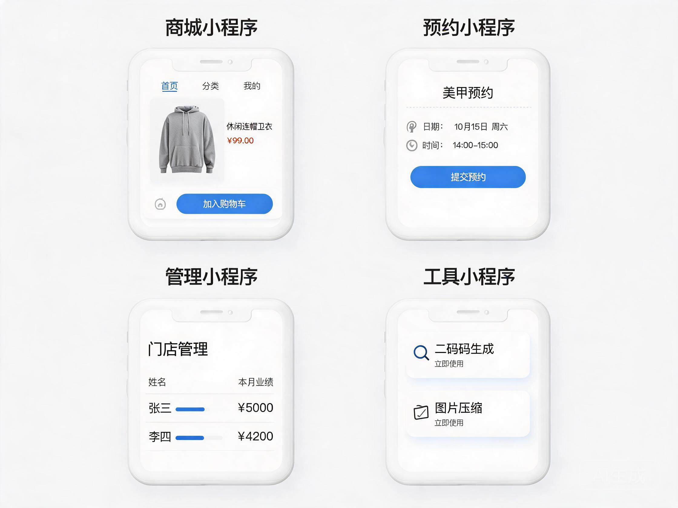 微信小程序智能应用