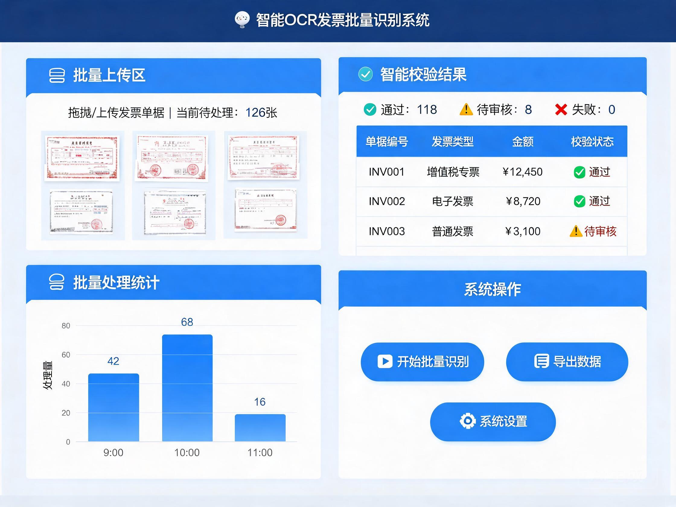 OCR票据识别系统